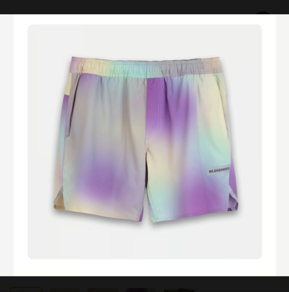 Legends Multicolor Men's Shorts Size XXL